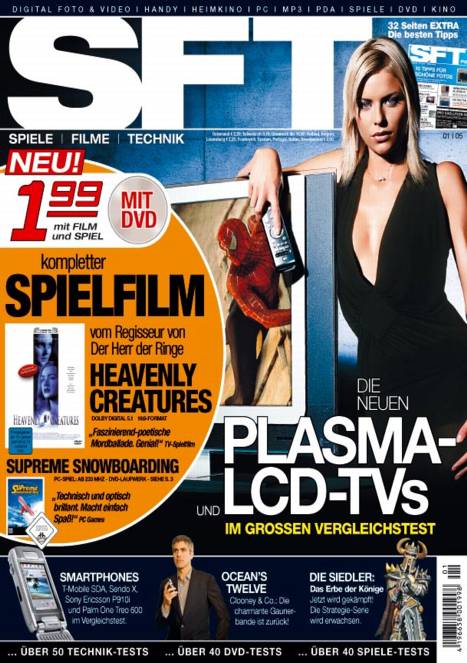 SFT magazine side cover January 2005