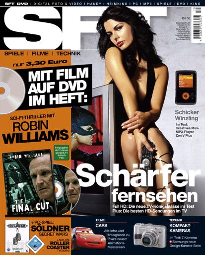 SFT magazine side cover October 2006