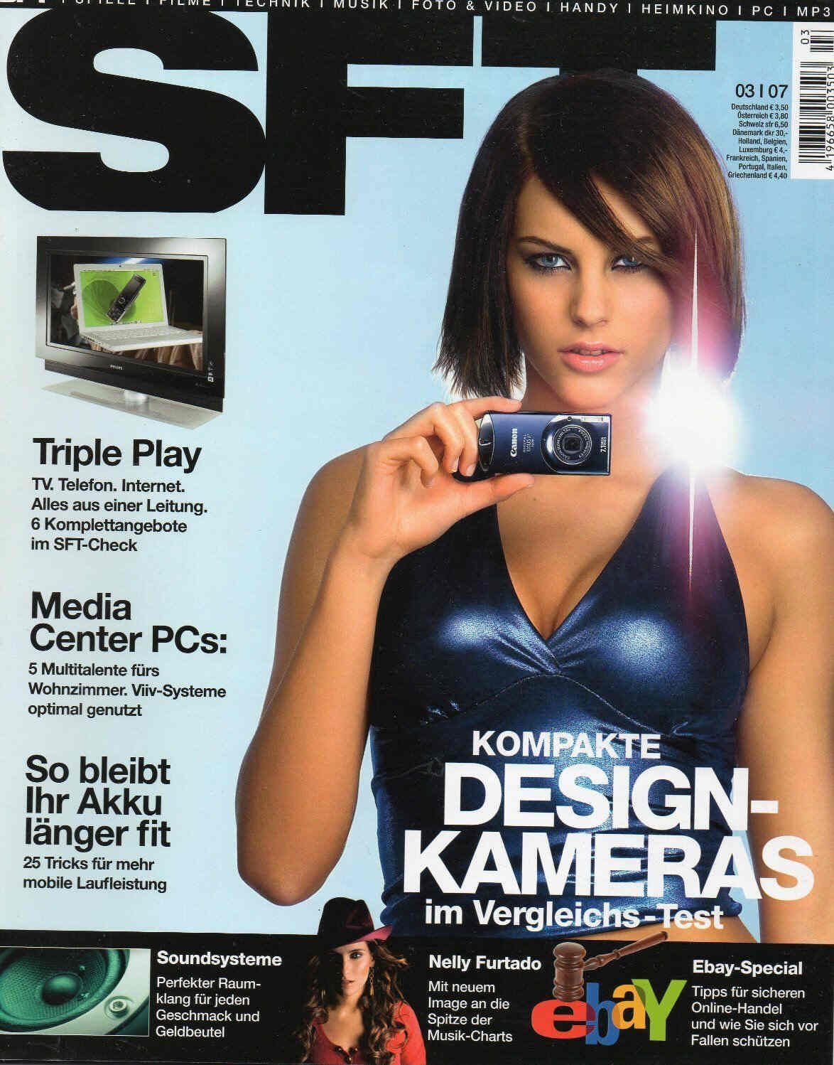 SFT magazine side cover March 2007