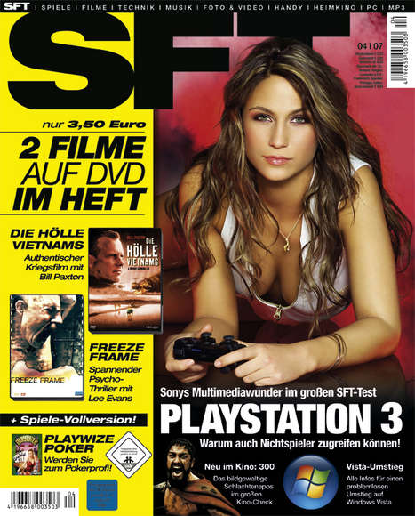 SFT magazine side cover April 2007