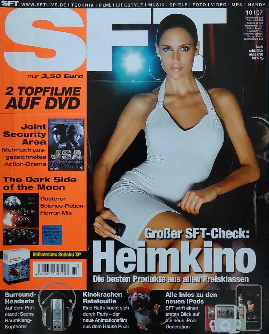 SFT magazine side cover October 2007
