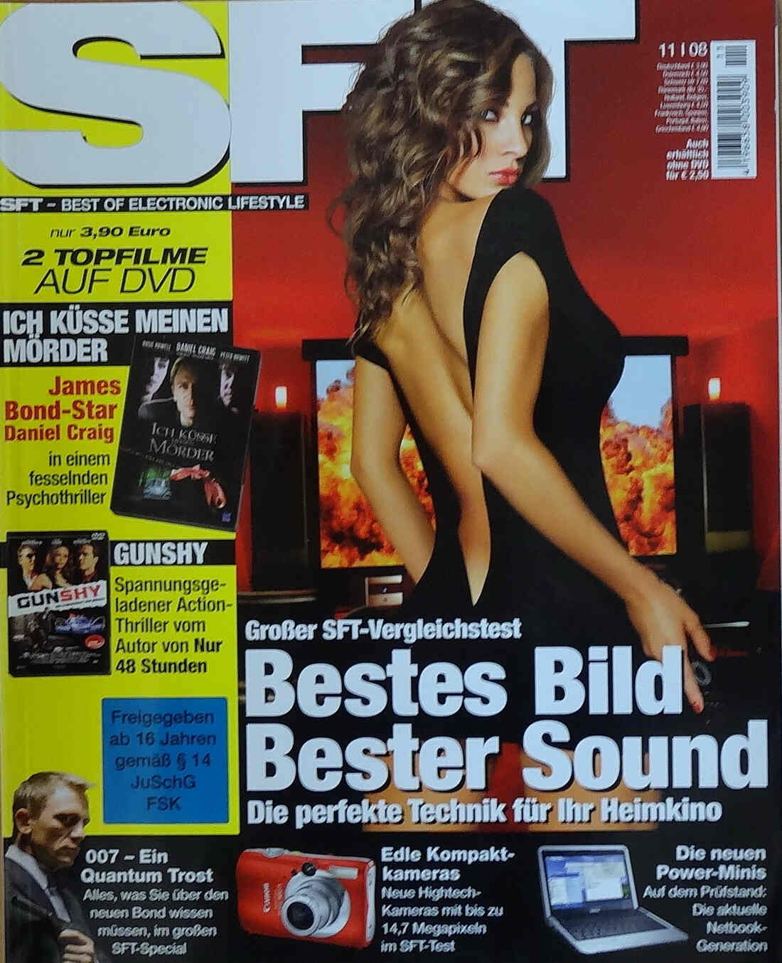 SFT magazine side cover November 2008