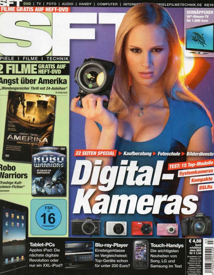 SFT magazine side cover March 2010