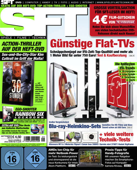SFT magazine side cover September 2010