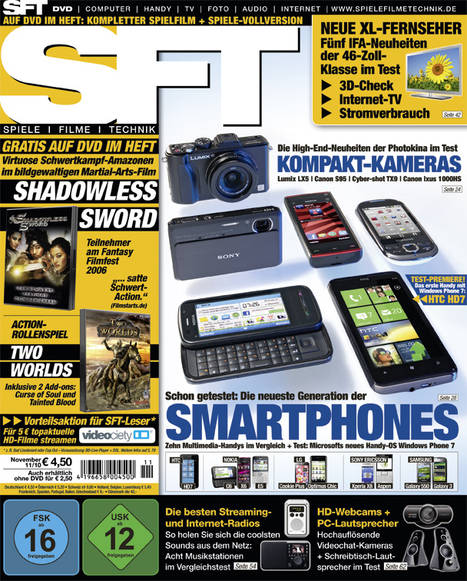 SFT magazine side cover November 2010