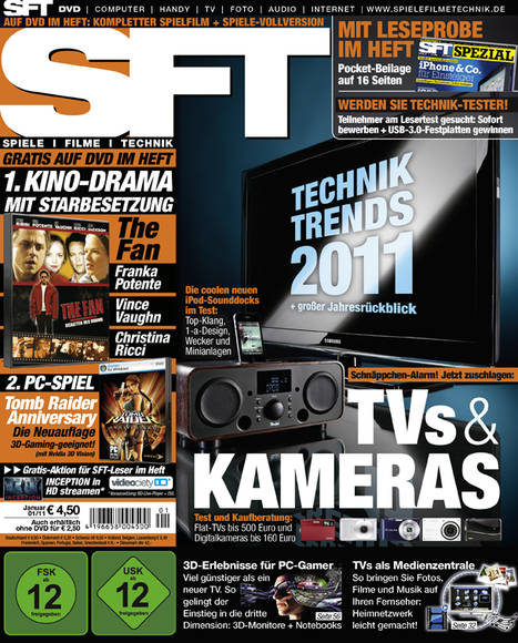 SFT magazine side cover January 2011