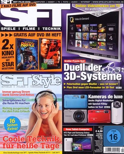 SFT magazine side cover July 2011