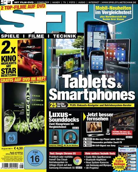 SFT magazine side cover August 2011