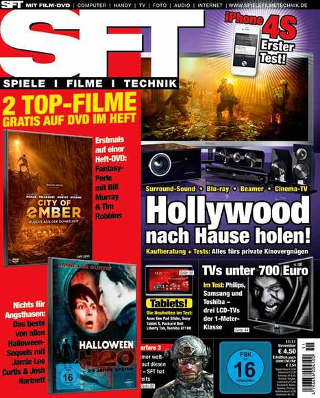 SFT magazine side cover November 2011