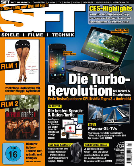 SFT magazine side cover February 2012