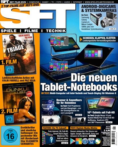 SFT magazine side cover January 2013