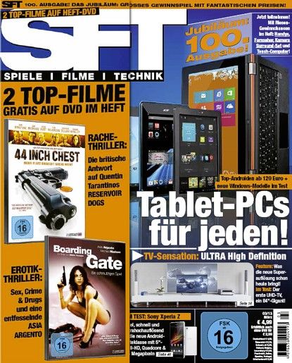 SFT magazine side cover March 2013