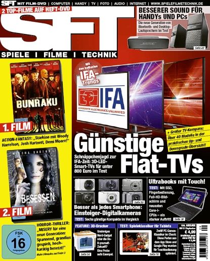 SFT magazine side cover September 2013