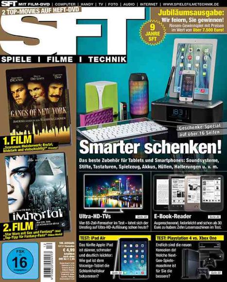 SFT magazine side cover December 2013