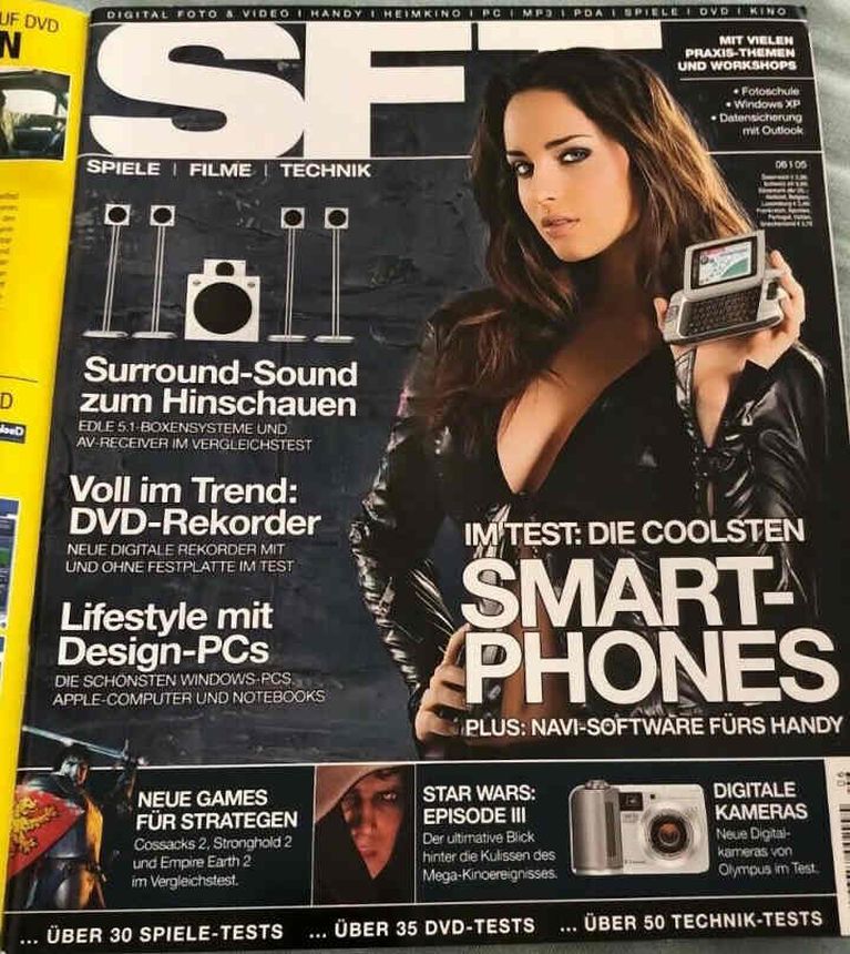 SFT magazine side cover  June 2005