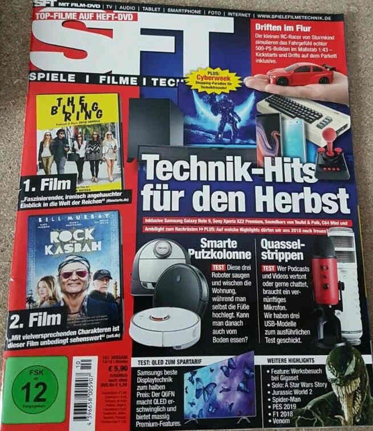 SFT magazine side cover Issue 167  October 2018