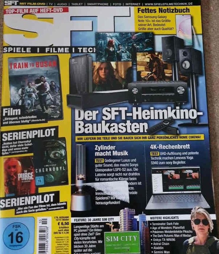SFT magazine side cover Issue 179  October 2019