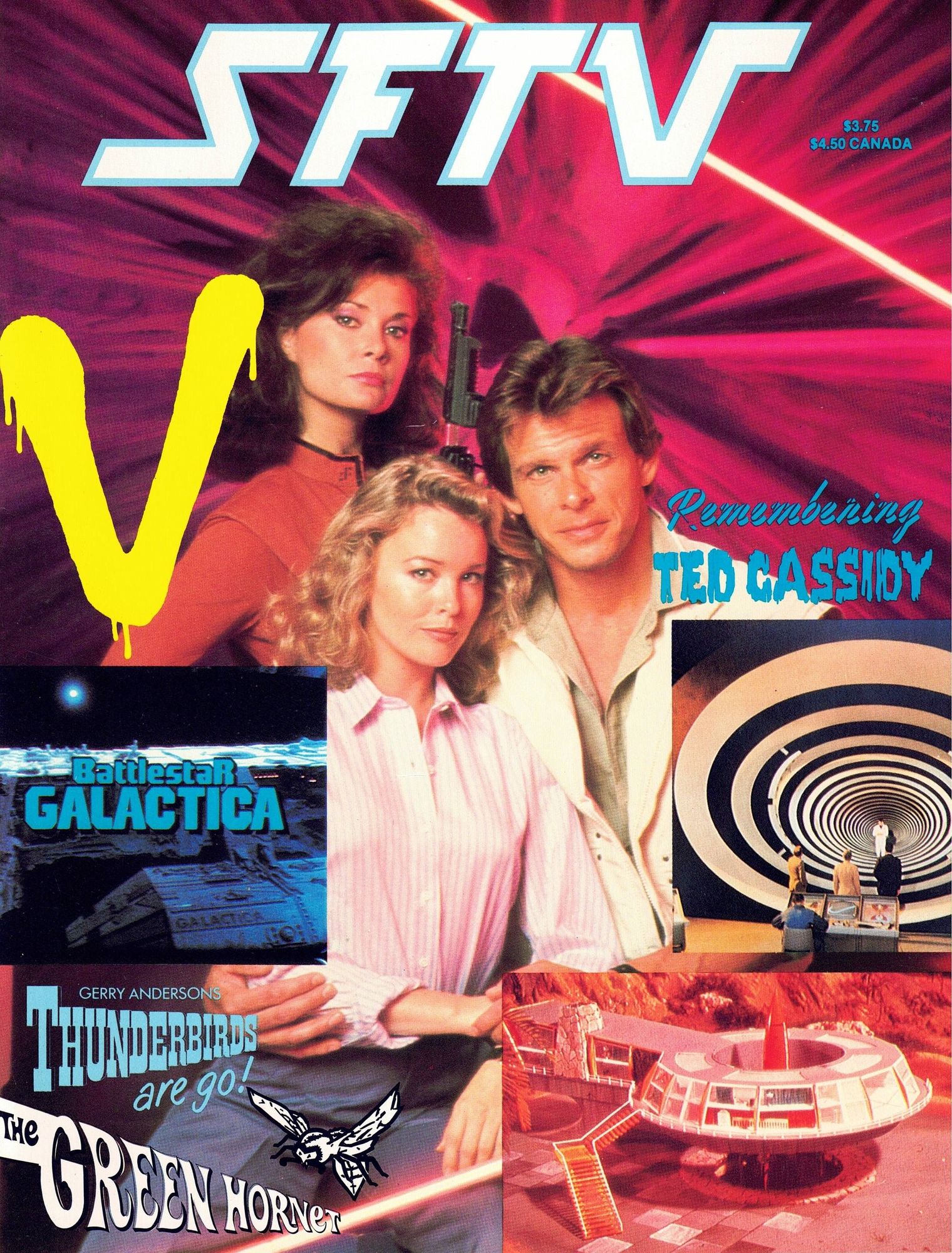 SFTV magazine cover Issue 1  December 1984