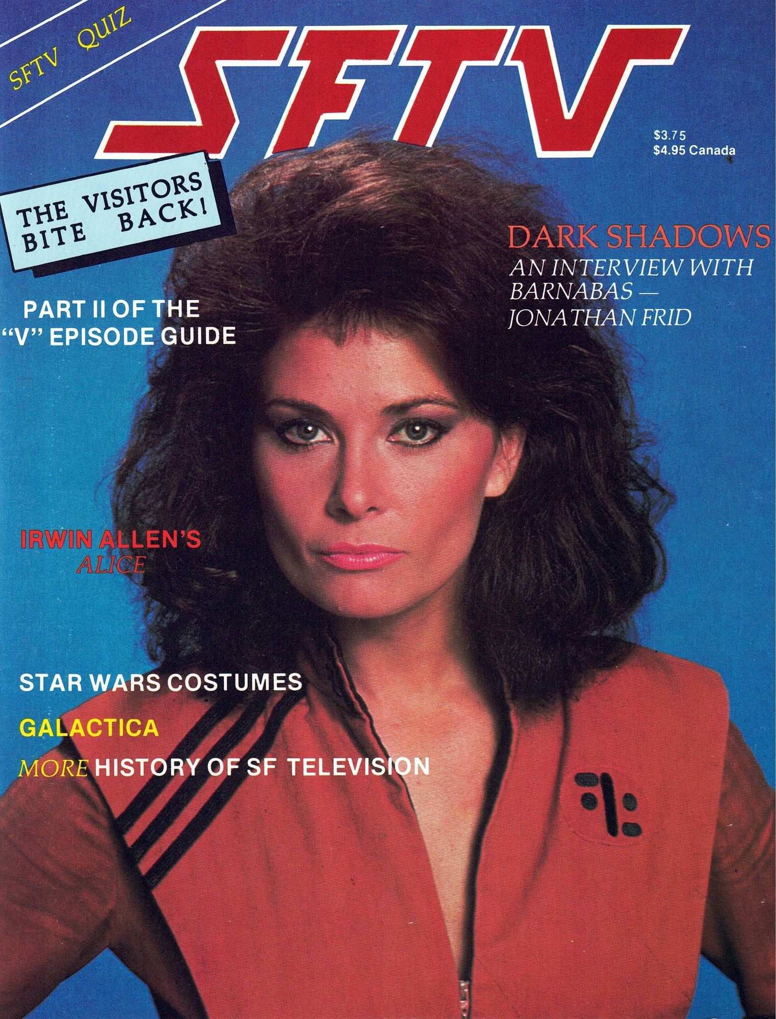 SFTV magazine side cover Issue 7  September 1985