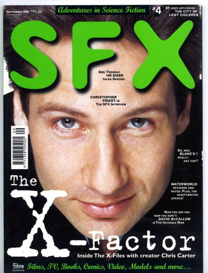 SFX magazine side cover Issue 4 September 1995