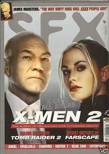 SFX magazine side cover Issue 103 April 2003
