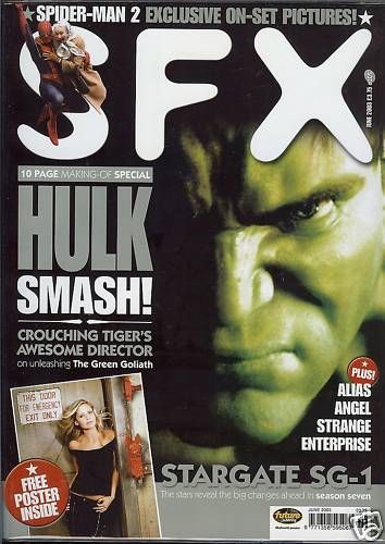 SFX magazine side cover Issue 105 June 2003