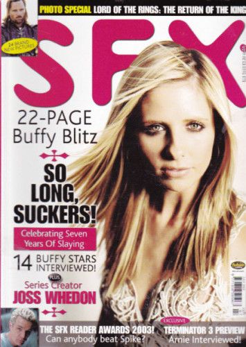 SFX magazine side cover Issue 106 July 2003