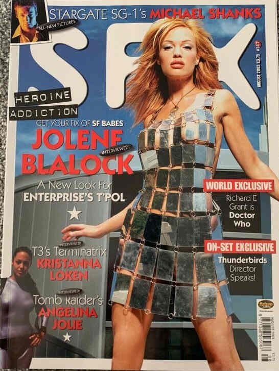 SFX magazine side cover Issue 107 August 2003
