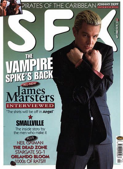 SFX magazine side cover Issue 108 September 2003