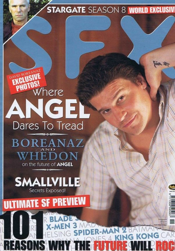 SFX magazine side cover Issue 110 November 2003