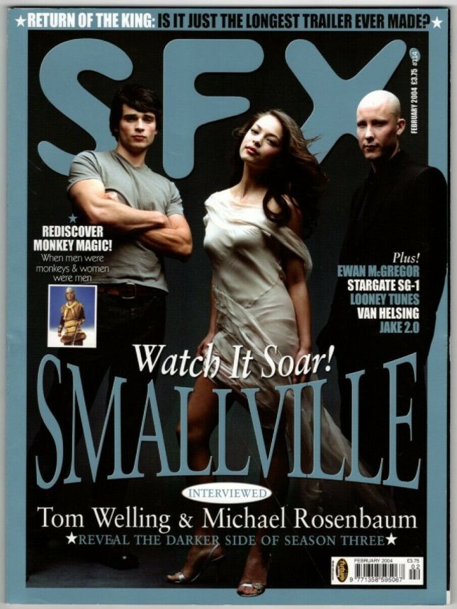 SFX magazine side cover Issue 114 February 2004
