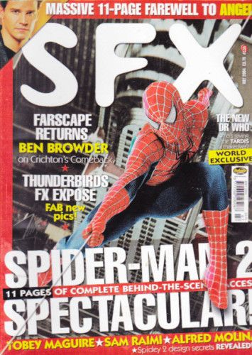 SFX magazine side cover Issue 119 July 2004