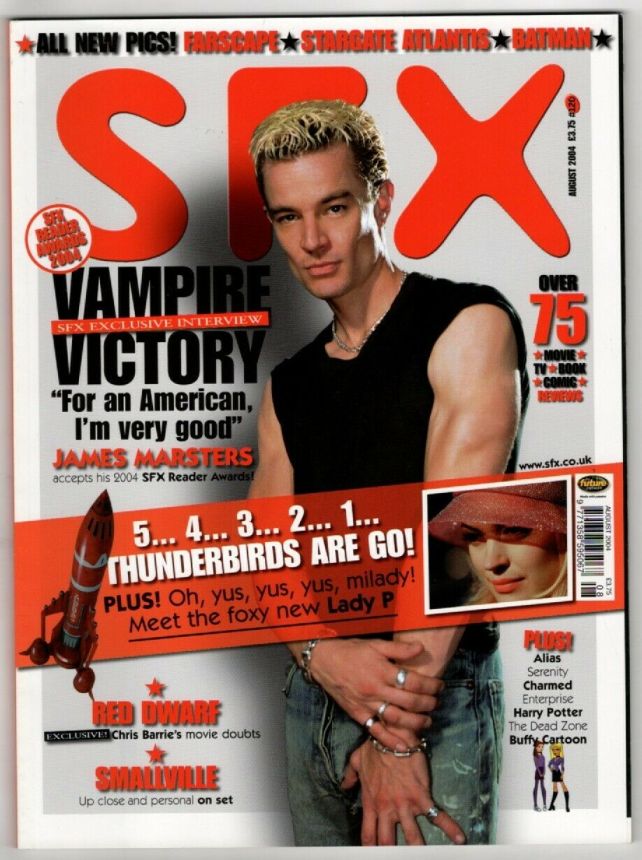 SFX magazine side cover Issue 120 August 2004
