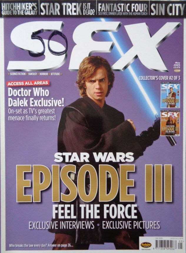 SFX magazine side cover Issue 130 May 2005