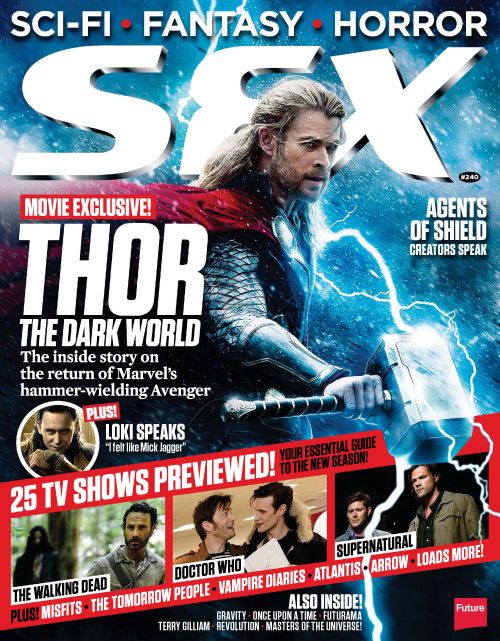 SFX magazine side cover Issue 240 November 2013