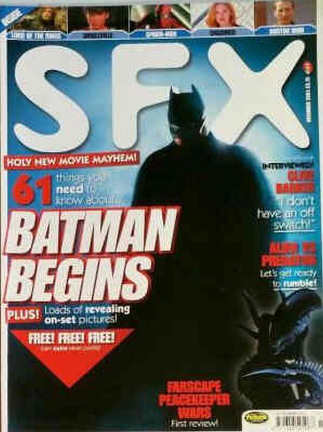 SFX magazine side cover Issue 131 June 2005