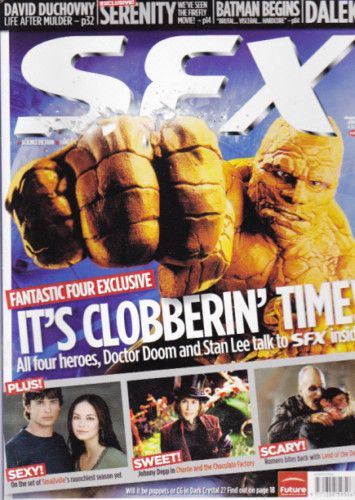 SFX magazine side cover Issue 133 August 2005