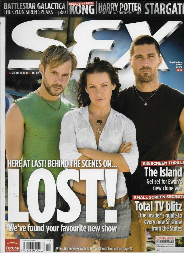 SFX magazine side cover Issue 134 September 2005