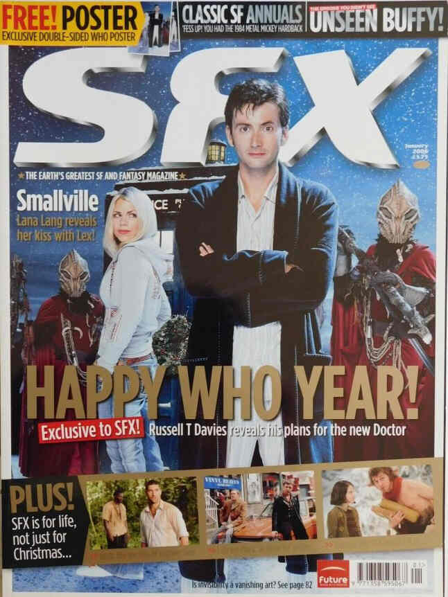 SFX magazine side cover Issue 139 January 2006