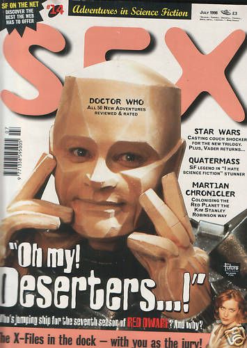 SFX magazine side cover Issue 14 July 1996