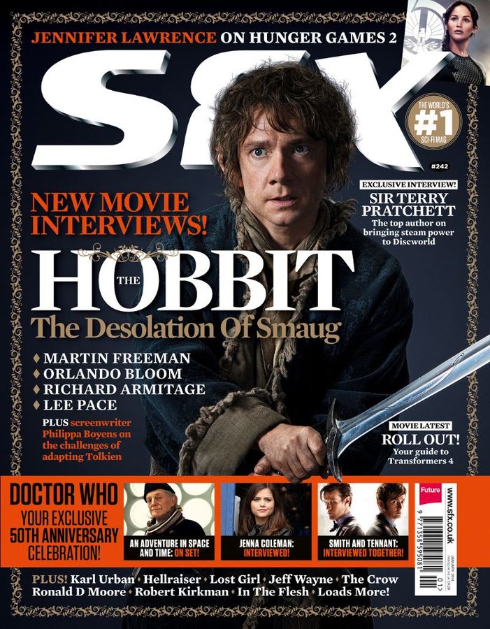 SFX magazine side cover Issue 242 January 2014