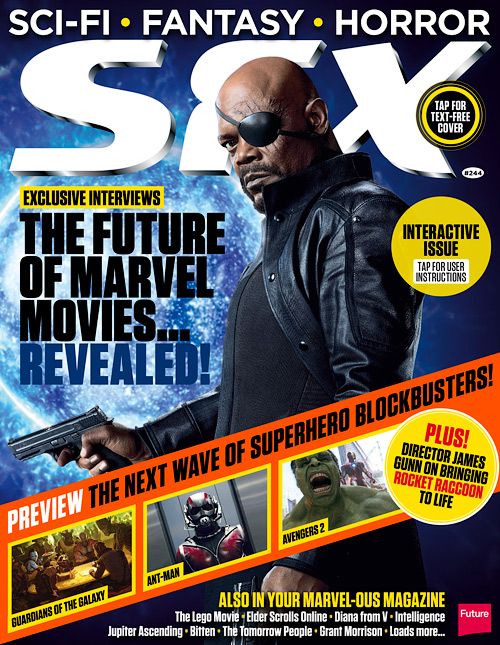 SFX magazine side cover Issue 244 March 2014