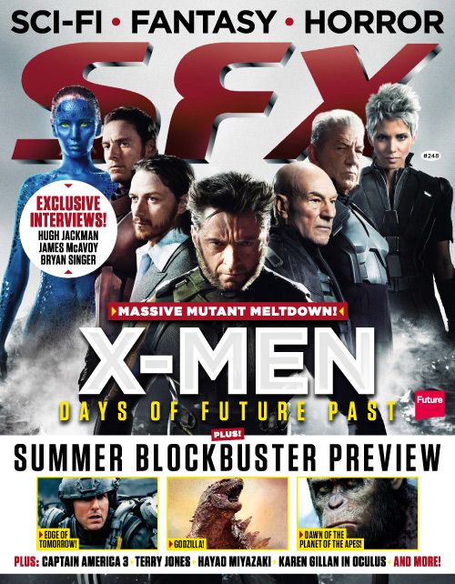 SFX magazine side cover Issue 248 July 2014