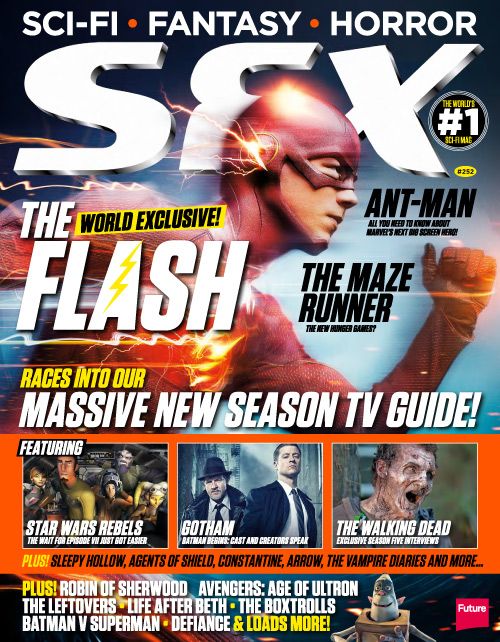 SFX magazine side cover Issue 252 October 2014