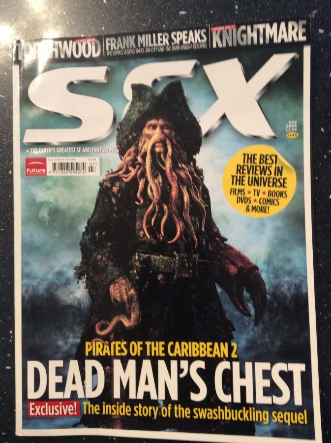 SFX magazine side cover Issue 145 July 2006