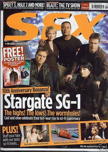 SFX magazine side cover Issue 146 August 2006