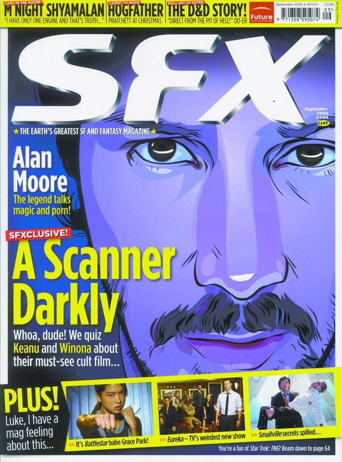 SFX magazine side cover Issue 147 September 2006