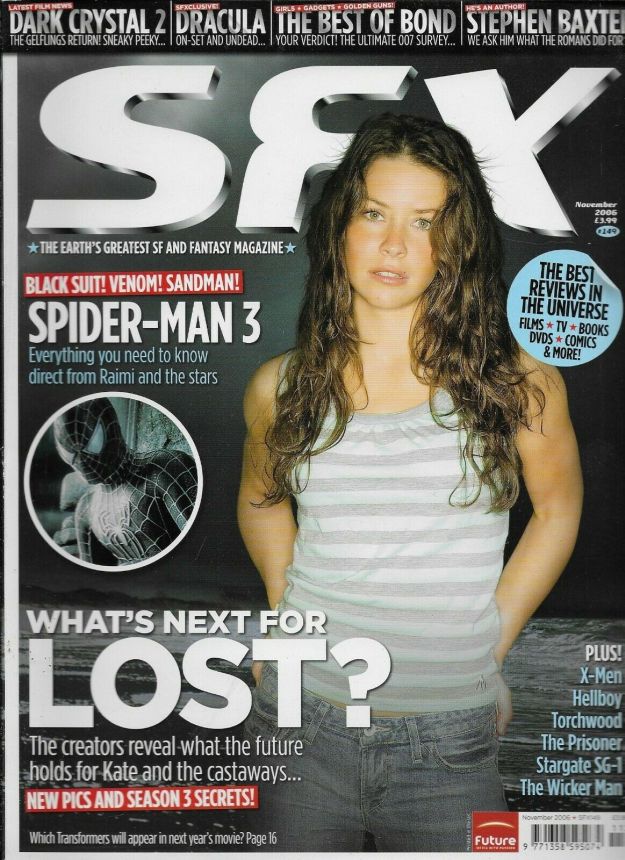 SFX magazine side cover Issue 149 November 2006