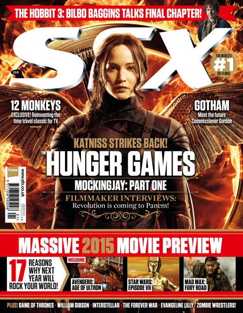 SFX magazine side cover Issue 255 January 2015