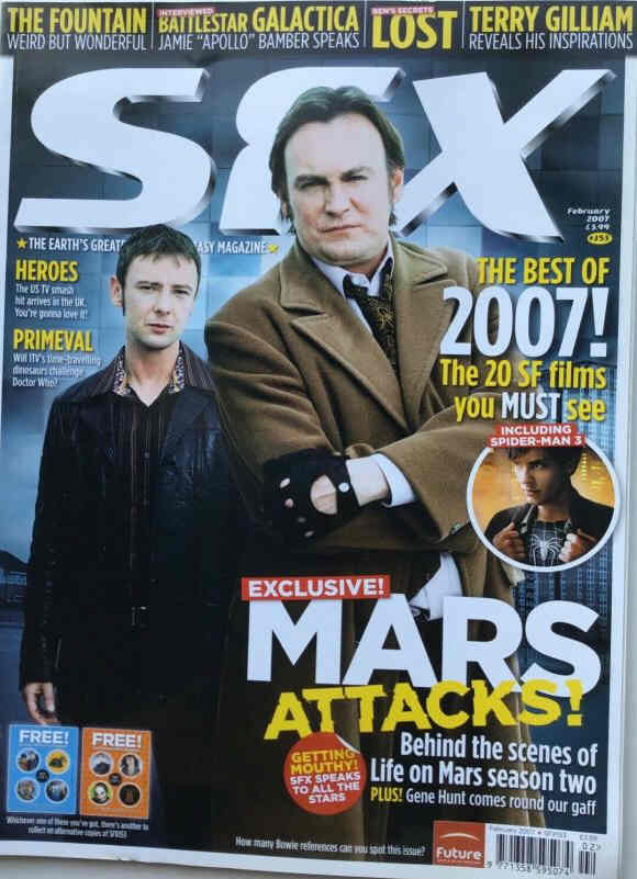 SFX magazine side cover Issue 153 February 2007